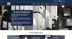Desktop Screenshot of bb-el.dk